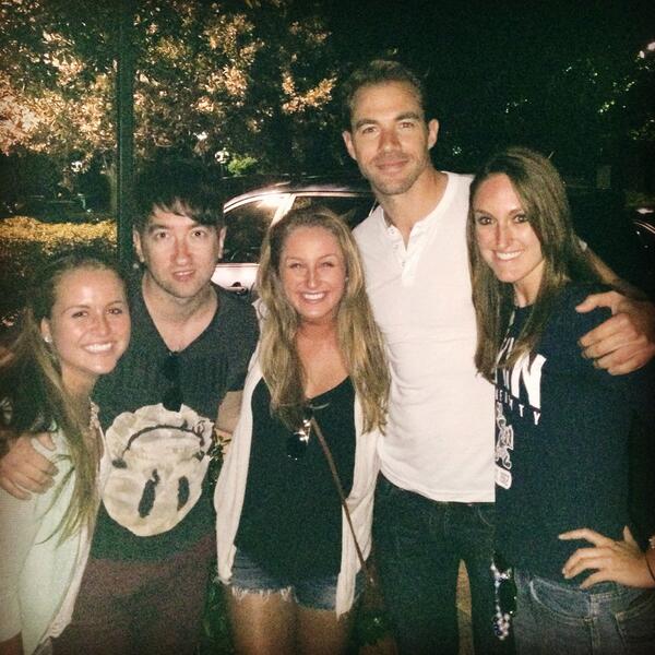 mkstuder91's tweet photo. Loved the @PlainWhiteTs concert tonight. Meeting the guys was an extra bonus...they were so nice! http://t.co/TIoROGNAOH