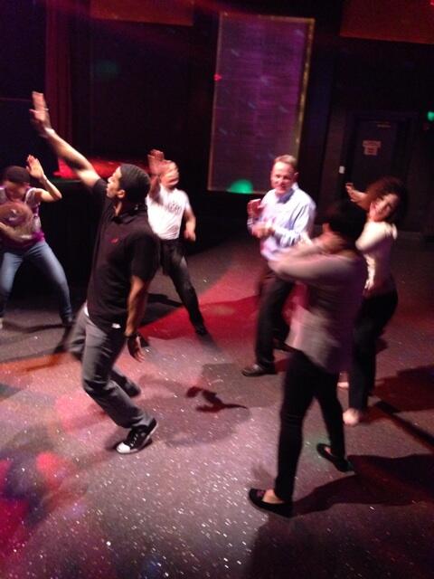 A_Eld468's tweet photo. Some of us just love to dance! Lol #OurTimeARRO @AndGoetz @ValerieM526 @JustAVessel22 @D_Gourdy31385 http://t.co/h6l3Tu1wq1