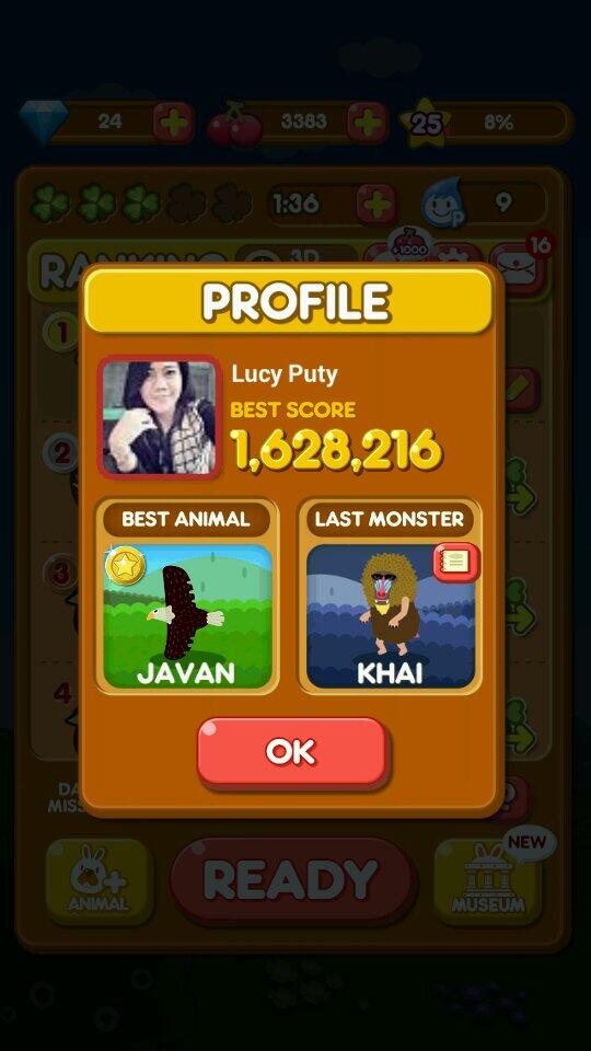 Lucyputy's tweet photo. Min ini score sementara pokopang aku :D @flashoners http://t.co/d69W4LWtbC