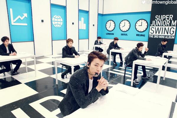 SMTOWNGLOBAL's tweet photo. Don't forget to watch the performance of '#SWING' by #SuperJuniorM on M Countdown! http://t.co/V7UEqssoXG