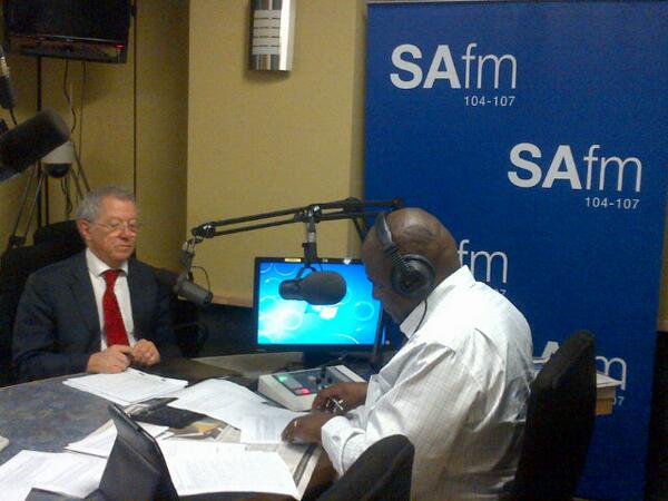 <a href="/Sir_David_King/">Sir David King</a> now live on @SAFMMiddayLive reiterating SA's important role in Climate Change. #SirDavidinSA