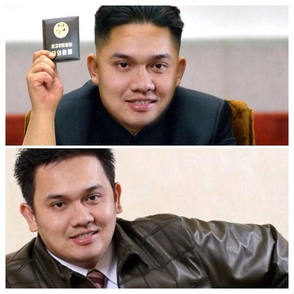 Prambors's tweet photo. Okeh karena banyak yg minta Farhat Abbas niih @The_Dandees kasiiih #KimJongUnizer http://t.co/M2j0eUSh7C