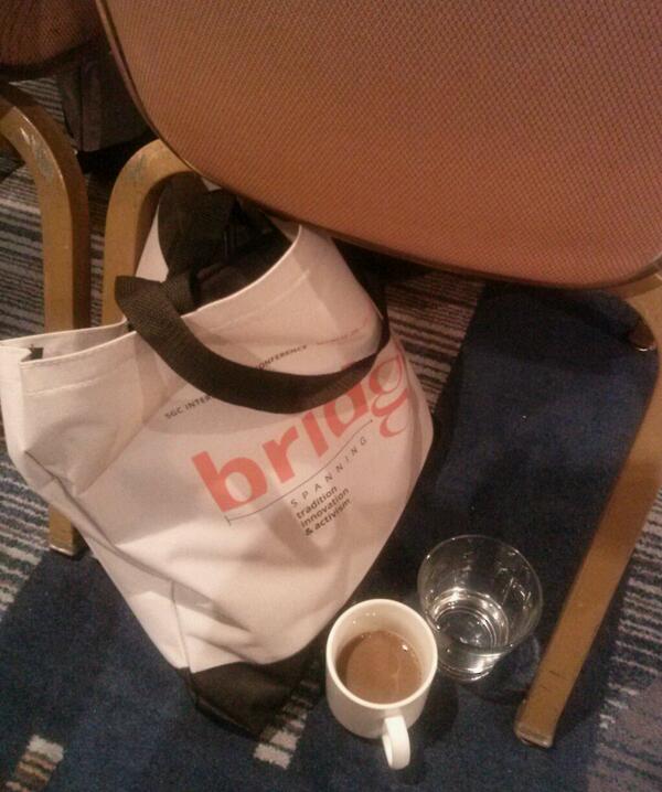 KelliSincock's tweet image. #SGCI2014 Great bags.  Great coffee!