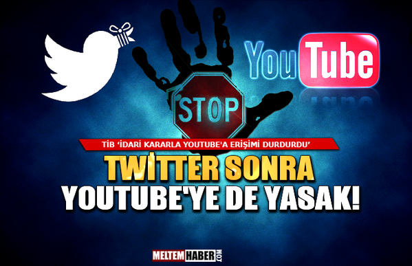 ay24y's tweet photo. TWİTTER'den sonra YOUTUBE da kapatıldı!
#İnternetinŞalteriniİNDİR diler
http://t.co/y7fLA9k2Ap