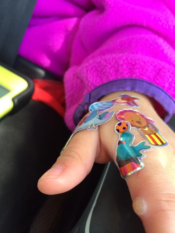 cmmama10's tweet image. Just #pickedUp the WeeOne! She is covered in stickers! Lol! (@ Prairie Creek Elementary) 4sq.com/1h0ujeF