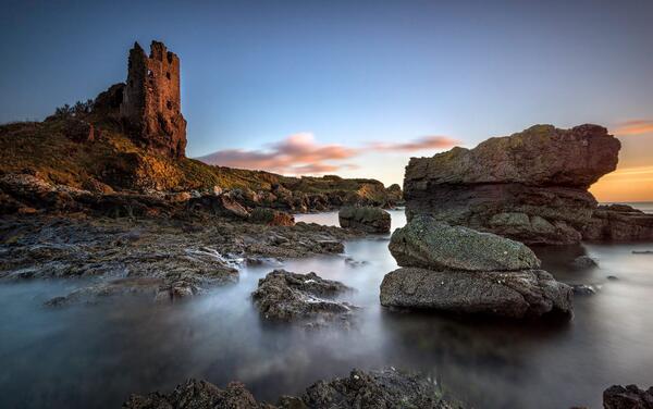 VisitScotland's tweet photo. Dunure Castle, South #Ayrshire by Mandlenkhosi (via FB). More about Ayrshire here: http://t.co/I8OvdqiU9u http://t.co/IYxVsuXDG6
