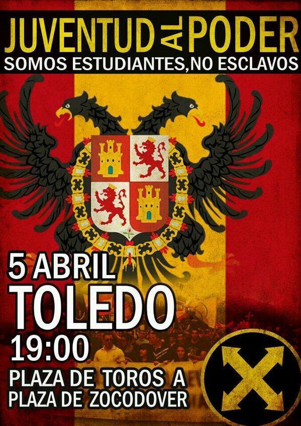 RE_SEVILLA's tweet photo. Interesados en viajar a Toledo para la manifestación, hablen por MD. Precio: 20 euros. http://t.co/cETOKZqRfm