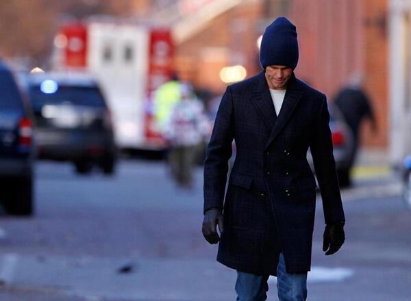 BGlobeSports's tweet photo. Tom Brady salutes firefighters in tragic fire that occurred steps from his home http://t.co/09SymbFZ1w http://t.co/bNg0hA6aOV