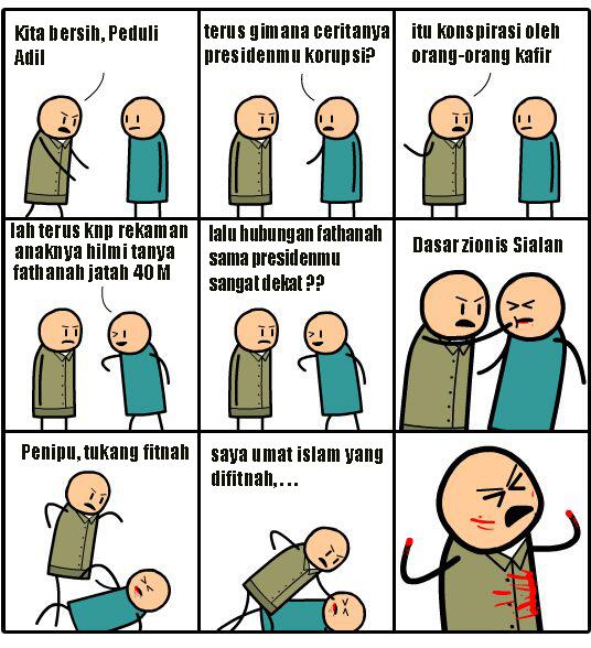 Tarzan_89's tweet photo. Gue ga suka orang yg sok bela-belain koruptor seperti ini. Kamu? #PemimpinIslamJanganKorupsi http://t.co/R5i4OZCXJG