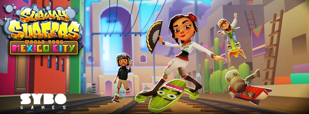 Subway Surfers on X: The new Subway Surfers update is out now. We are  going to Mexico City #SubwaySurfers #Sybogames #Syboworldtour   / X