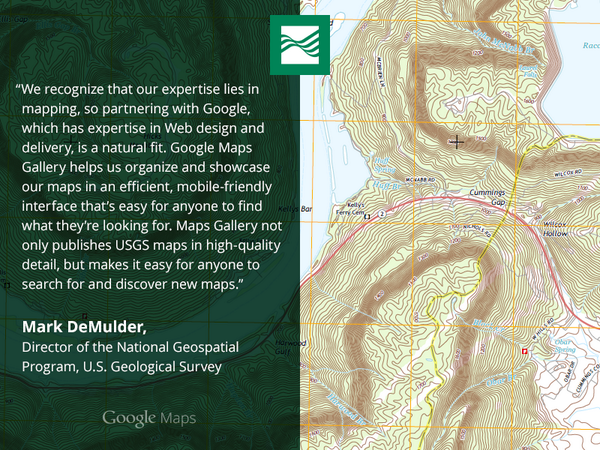 GoogleWorkspace's tweet photo. #MapsGallery lets @USGS share their high-quality maps for people all over the world to see. http://t.co/Q0jWswOvzV http://t.co/xVVxgCnhkH