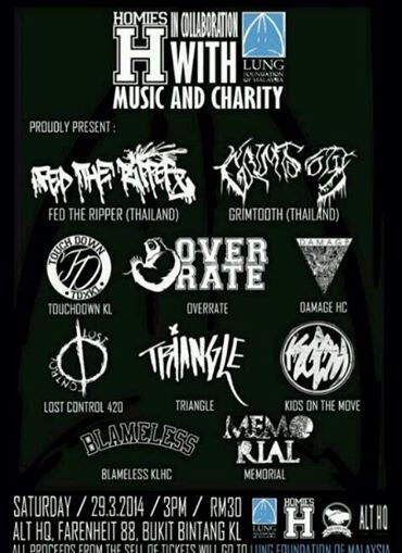 LostControlMY's tweet photo. SATURDAY! FTR,@Grimtooth_th ,@trianglehc @touchdownkl @OV8HC @Damagehc @memorial_noise @Blamelesshxc @kidsonthemovehc http://t.co/SlmZEf3qao