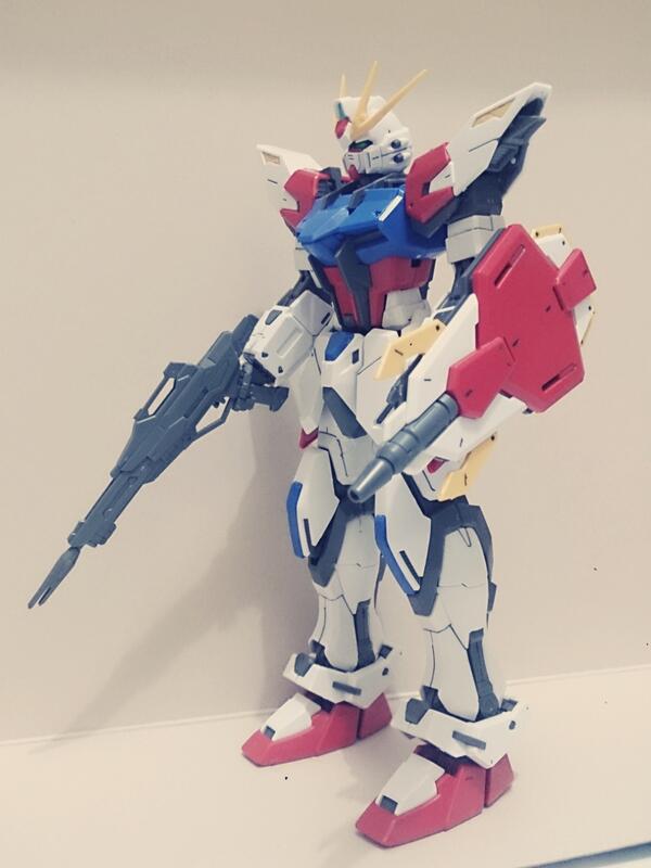 anyudingz's tweet image. #fakjale RT @RizaleXperia: #WIP #BuildStrike #Gundam Build Strike Gundam Complete !!