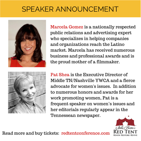 Two more speakers revealed! They'll join keynote speaker <a href="/DollyParton/">Dolly Parton</a> and others to inspire. bit.ly/1i823uu