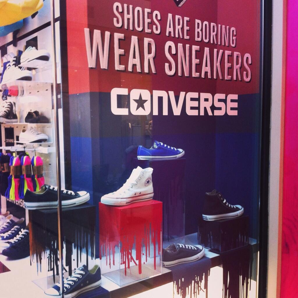 Converse shoes are boring wear sneakers top
