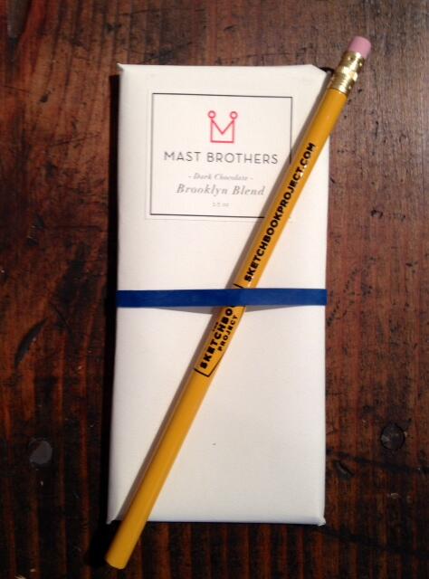 Bkartlibrary's tweet photo. The art project w/ chocolate at the end! $8 @Bkartlibrary and @mastbrothers Design and share via #sketchmastbrothers http://t.co/gfWsPmWkc4