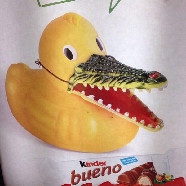 ubu_ru's tweet image. На #лицо #ужасные, #добрые внутри. Ведь #главное - #душа, что не говори. #утка - #шутка, #утка - #крокодил #маска...