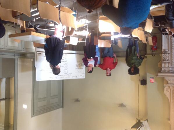 DrTonieshaT's tweet image. Students worked through real social campaign case studies brought to us by Rodger Hobby. .@shellytheguru #pvims2014