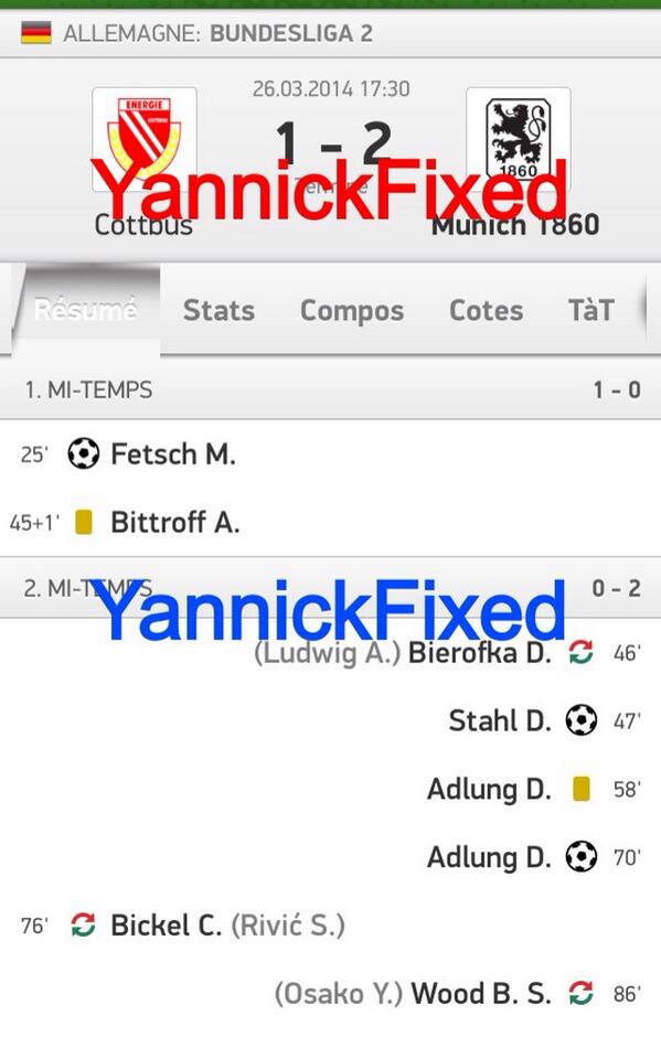 YannickFixed's tweet image. Le fixed 100% sur d'hier soir qui passe. Merci à ceux qui m'ont fait confiance. Faites vous plaisir avec vos gains.