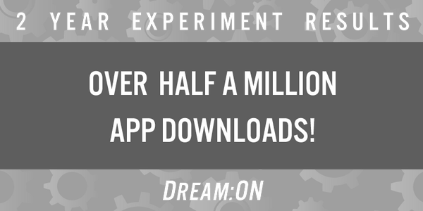 DreamONapp's tweet photo. Thanks to everyone that has made our 2 year experiment a success! Keep dreaming :) http://t.co/Td4iKbWS68