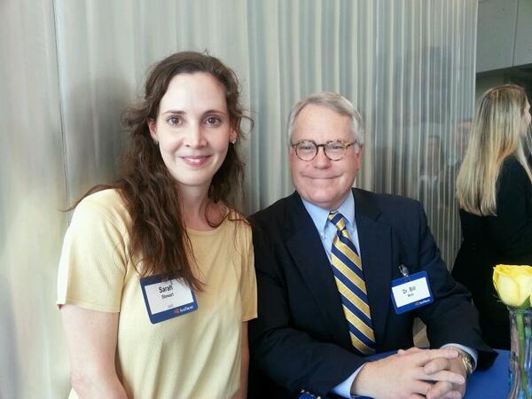 SAISnews's tweet photo. SAIS networking with Dr. William Mott, author of new book #SuperBoards @VanderbiltU #independentschool http://t.co/3F7z4B0KBU