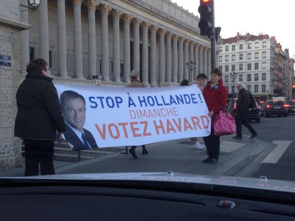 MichelHavard's tweet photo. Stop à #Hollande et à son fidèle soutien G.#Collomb, votez pour la Génération Lyon ! #Lyon2014 #Municipales2014 http://t.co/TkMgtQuAF6