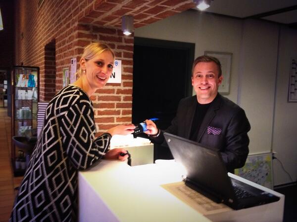 EvaHye's tweet photo. NP tjekker ind som den første på FK2014 - glæder mig til en hel WE sammen med JCI'erne 😃 #jcifk2014  #jcidoitright http://t.co/C0YNuRhtWB