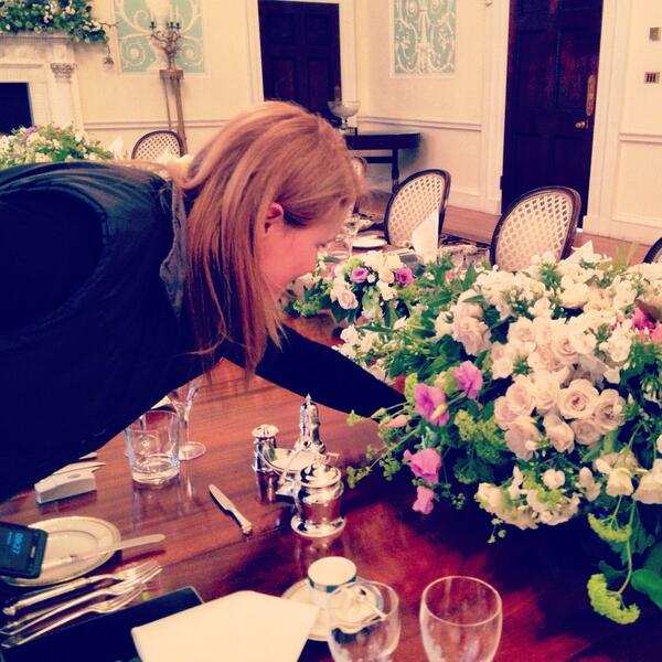 HybridFlowerCo's tweet image. Another image from the set up of today&apos;s very exciting event #CityofLondon #ExcitingEvent