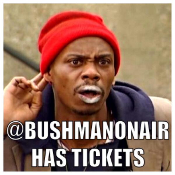 BushmanOnAir tweet picture