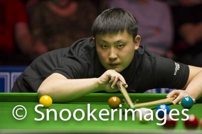 #snooker Great win for Chinese player Yu DeLu beating Ronnie 4-3 tonight. Pic snookerimages-pictures.com <a href="/MoniqueLimbos/">Monique</a>