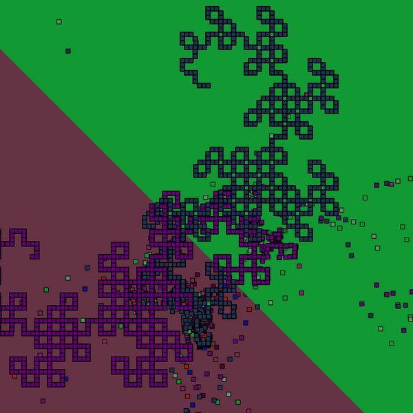 js1k's tweet photo. twin dragons' life and death is a psychedelic #js1k demo by Lucien Boudy (@hatscat) http://t.co/0OdjYdtzrV http://t.co/8ccEm69ig3