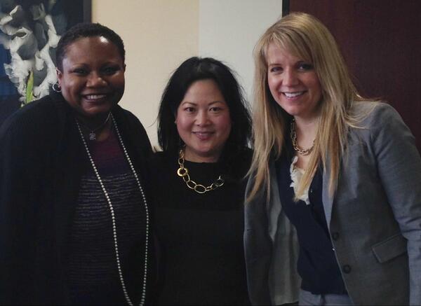 Dykema's tweet image. @HelenWan1 visited @Dykema Ann Arbor today and read from her book #ThePartnerTrack. Thanks @MLAGlobal our co-sponsor.