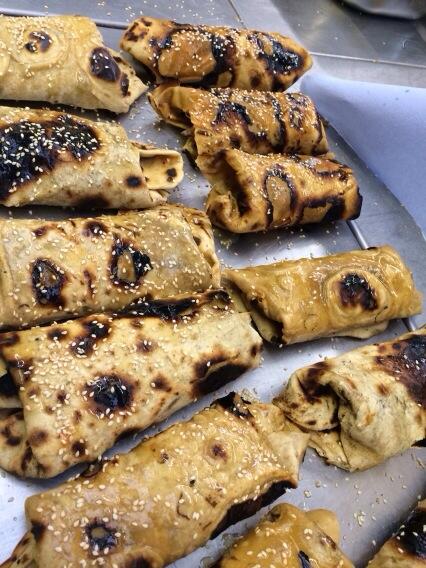 More rotis pulled pork and apricot curry