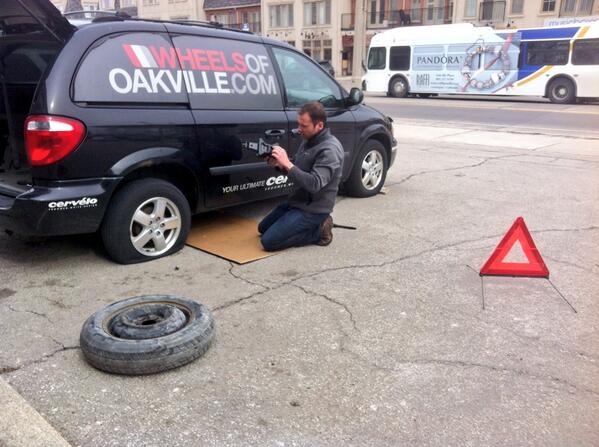 Bring your bike by <a href="/WhlsofOakville/">Wheels of Oakville</a>, we can fix anything (no minivans pls)!