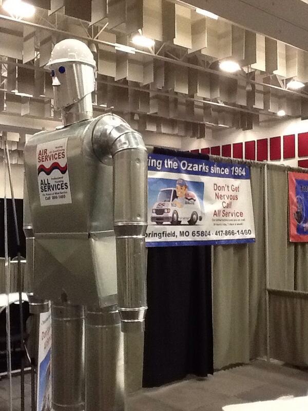 Tin man is at #kozlmanshow this year!