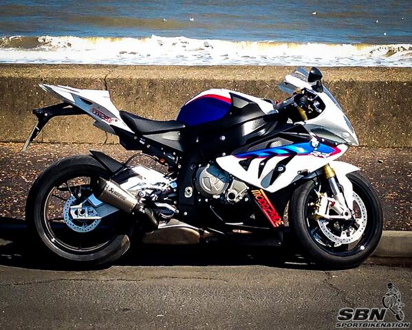 Official_SBN's tweet photo. Our first fan submission! Take a look at Ian's awesome BMW S1000RR by the beach!  Thanks for sharing @moda2ride !!! http://t.co/wErvTtzCtH