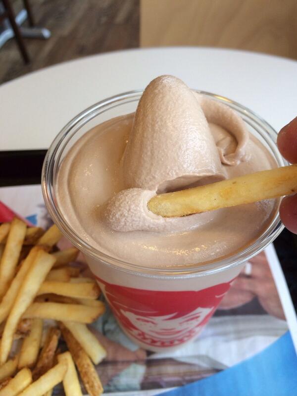 Wendys's tweet image. The average life cycle of a fry