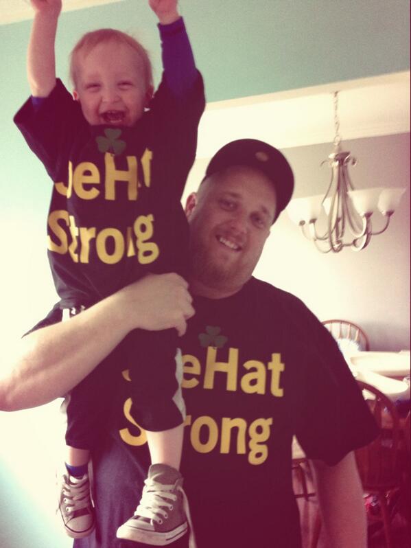 taralarsenhat's tweet photo. #JoeHatStrong @J_larsen23 http://t.co/mGJjGsnuJJ