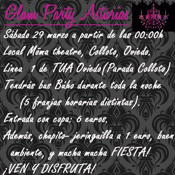 Glam Party Asturias tweet media