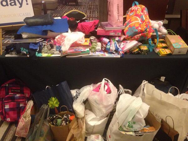 jnsq_concierge's tweet photo. Sooo many wonderful things collected for #ComfortCases.  What a great event @NOVAHousewives!!!! http://t.co/TZsEs4SPpm