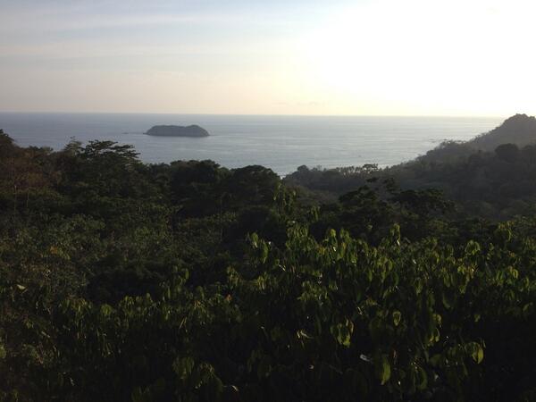 View from the patio. Restaurant in Manuel Antonio #CostaRica.