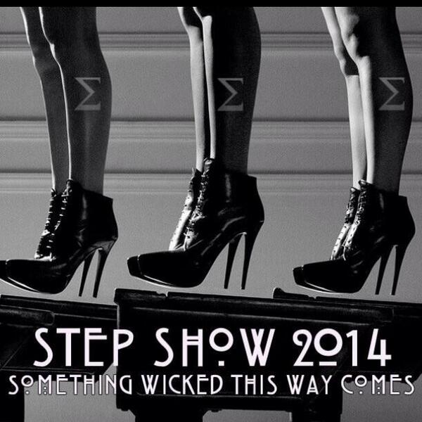 AlexaHosking's tweet image. Look out we're about to blow your minds #ΣΣΣ #AlphaStepOff2014