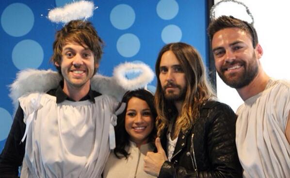 echeDVs's tweet image. "@DanAndMaz· 4h  Right now. #DanAndMaz chatting with @JaredLeto. In Heaven. No, really...   #CityOfAngels #ThatHair http://t.co/pUytOu9YSY"