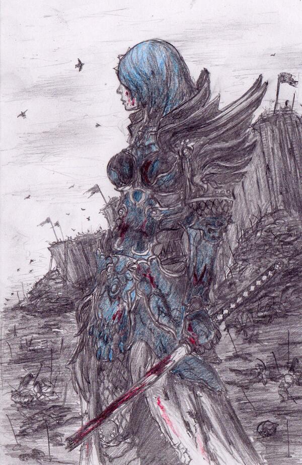 gw2gameguyzen's tweet photo. Guild Wars 2 Fanart XCIII. http://t.co/I60XvcFt1S http://t.co/dy0VhYf4qo