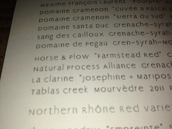 Wonder if they add yeast or filter. #hand madewine