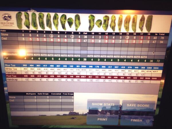 StoneOliver2's tweet image. Virtual golf, Sonic, and March Madness with dad tonight. #FatherSonTime #Golf #PlayedWell