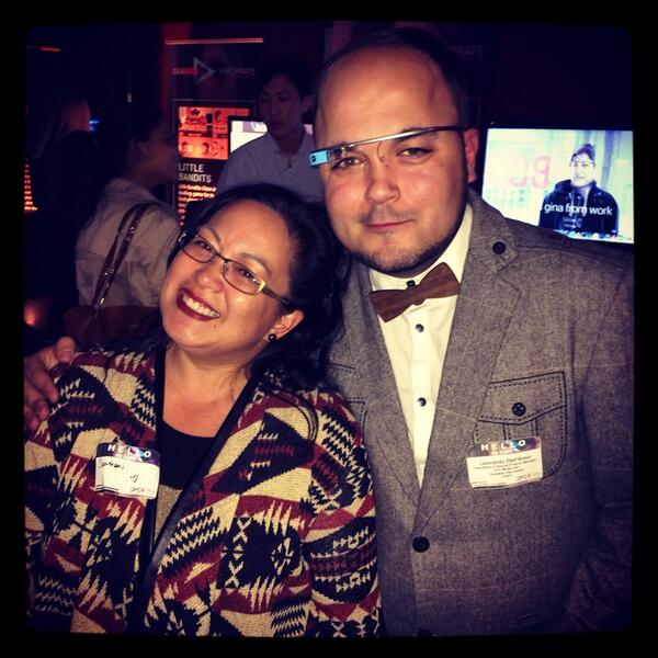 Usualsuspectguy's tweet image. Me and my favorite @prisondancer writer!!! At #IBMPLaunch