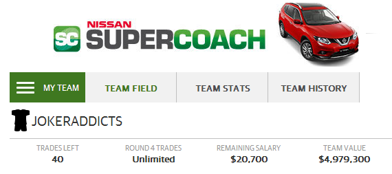 TheMtSmartJoker's tweet image. #JOKERADDICTS have just joined NRLSuperCoach. Let me know if you have a spare place in your league #codeplease #MSJ