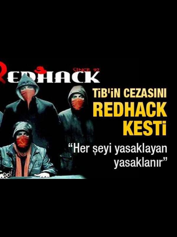 SSSBBL777's tweet image. #RedHack  #RedHackSusturulamaz    Tib&apos;in Cezasını  Kesti :))))