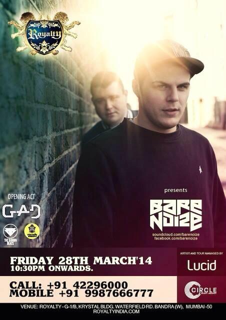 BombilTimes's tweet image. #BombilFriday @BareNoize will be performing at @Club_Royalty tonight. @LucidAsia